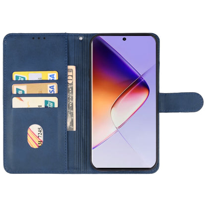 For Infinix Note 40 Leather Phone Case(Blue) - Infinix Cases by buy2fix | Online Shopping UK | buy2fix