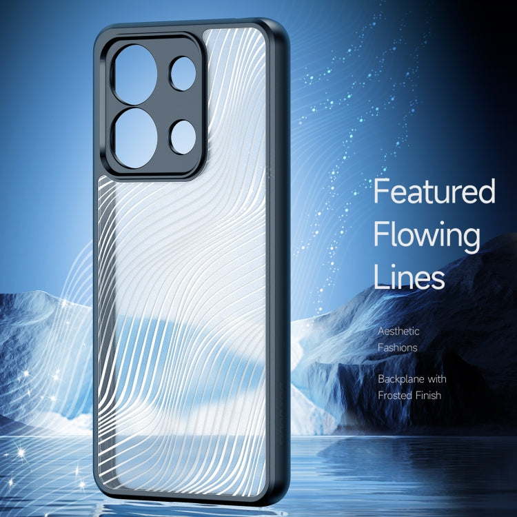 For Xiaomi Redmi Note 13 4G DUX DUCIS Aimo Series TPU + PC Frosted Feel Phone Case(Black) - Xiaomi Cases by DUX DUCIS | Online Shopping UK | buy2fix