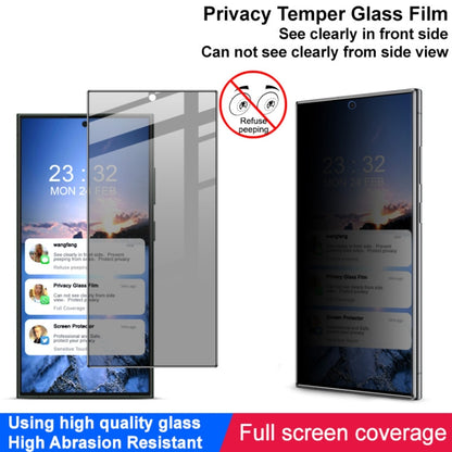 For Samsung Galaxy S24 Ultra 5G imak HD Full Screen Anti-spy Tempered Glass Protective Film - Galaxy S24 Ultra 5G Tempered Glass by imak | Online Shopping UK | buy2fix