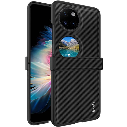 For Huawei Pocket 2 imak Ruiyi Series Carbon Fiber PU + PC Phone Case - Huawei Cases by imak | Online Shopping UK | buy2fix