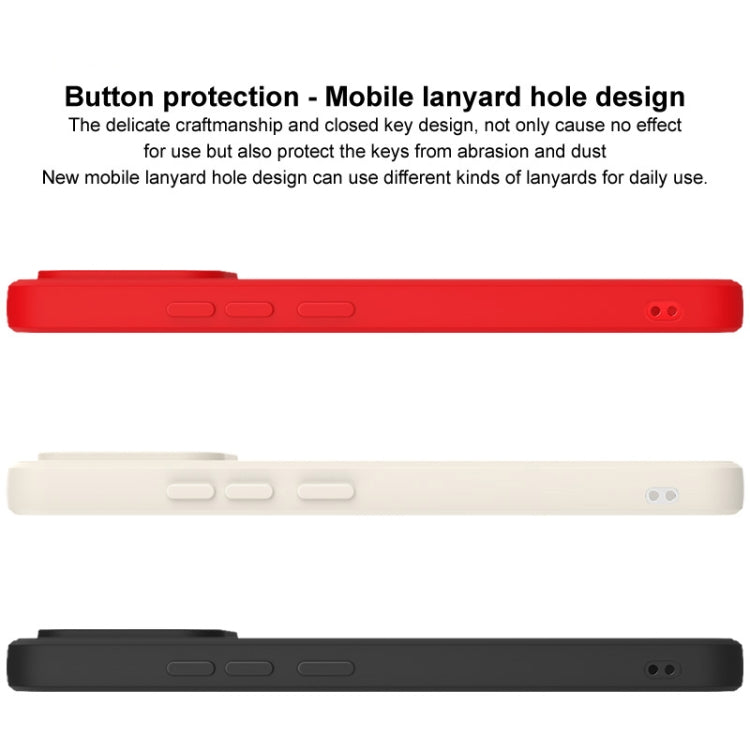 For Xiaomi Redmi 12C 4G IMAK UC-4 Series Straight Edge TPU Soft Phone Case(Black) - Xiaomi Cases by imak | Online Shopping UK | buy2fix
