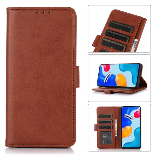 For iPhone 16 Pro Cow Texture Leather Phone Case(Brown) - iPhone 16 Pro Cases by buy2fix | Online Shopping UK | buy2fix