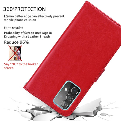 For Xiaomi Redmi Note 13 Pro 5G / Poco X6 Rose Embossed Flip PU Leather Phone Case(Red) - Note 13 Pro Cases by buy2fix | Online Shopping UK | buy2fix