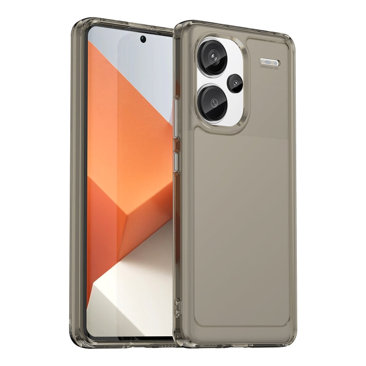 For Xiaomi Redmi Note 13 Pro+ Candy Series TPU Phone Case(Transparent Grey) - Note 13 Pro+ Cases by buy2fix | Online Shopping UK | buy2fix