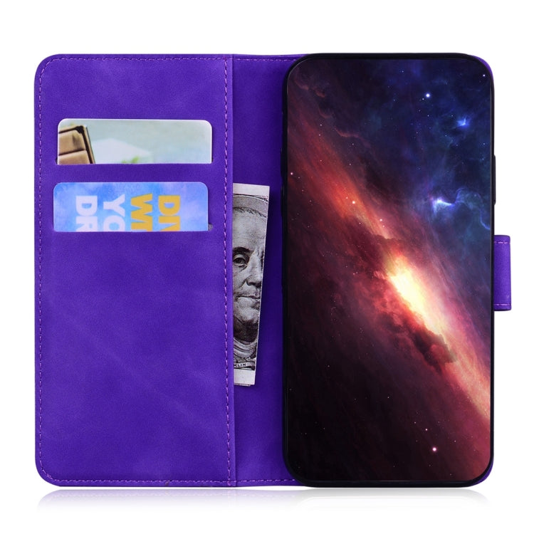 For Xiaomi Redmi Note 13 Pro+ 5G Tiger Embossing Pattern Leather Phone Case(Purple) - Note 13 Pro+ Cases by buy2fix | Online Shopping UK | buy2fix