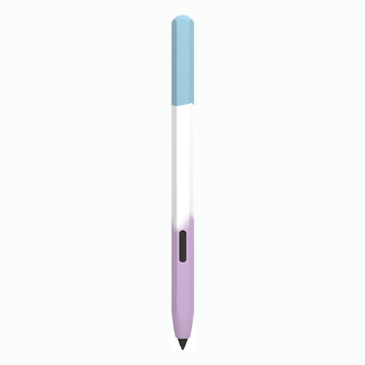 For Samsung Galaxy Tab S6 Lite LOVE MEI Rainbow Liquid Silicone Protective Pen Case(Blue) - Pencil Accessories by LOVE MEI | Online Shopping UK | buy2fix