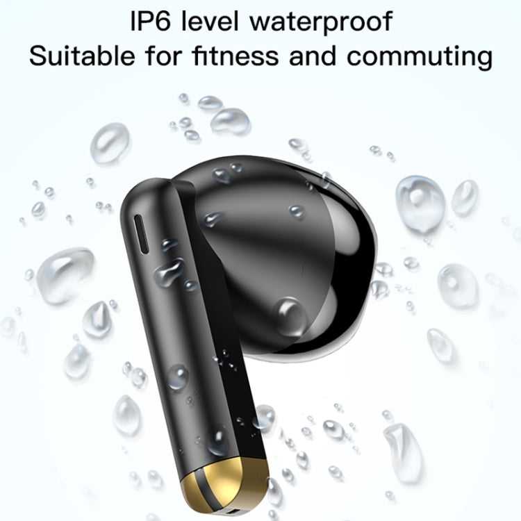 Yesido TWS15 Square True Wireless Bluetooth Noise Reduction Earphone(Black) - Bluetooth Earphone by Yesido | Online Shopping UK | buy2fix