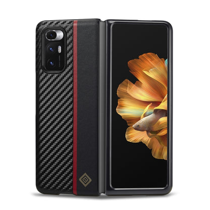 For Xiaomi Mi Mix Fold LC.IMEEKE 3 in 1 Carbon Fiber Texture Shockproof Phone Case(Black) - Xiaomi Cases by LC.IMEEKE | Online Shopping UK | buy2fix