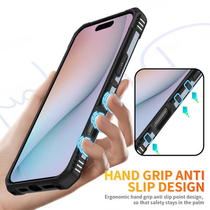 For iPhone 16 Pro Ring Holder Phone Case(Grey) - iPhone 16 Pro Cases by buy2fix | Online Shopping UK | buy2fix