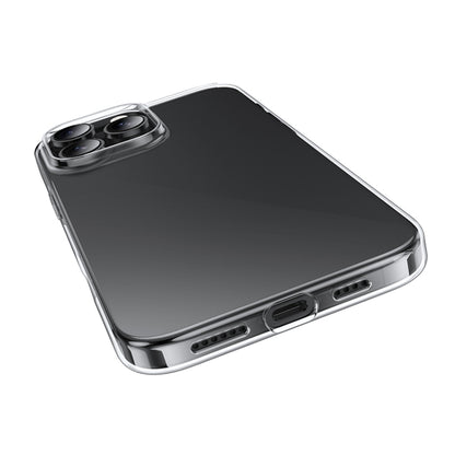 For iPhone 16 Pro hoco Light Series Soft TPU Phone Case(Transparent) - iPhone 16 Pro Cases by hoco | Online Shopping UK | buy2fix