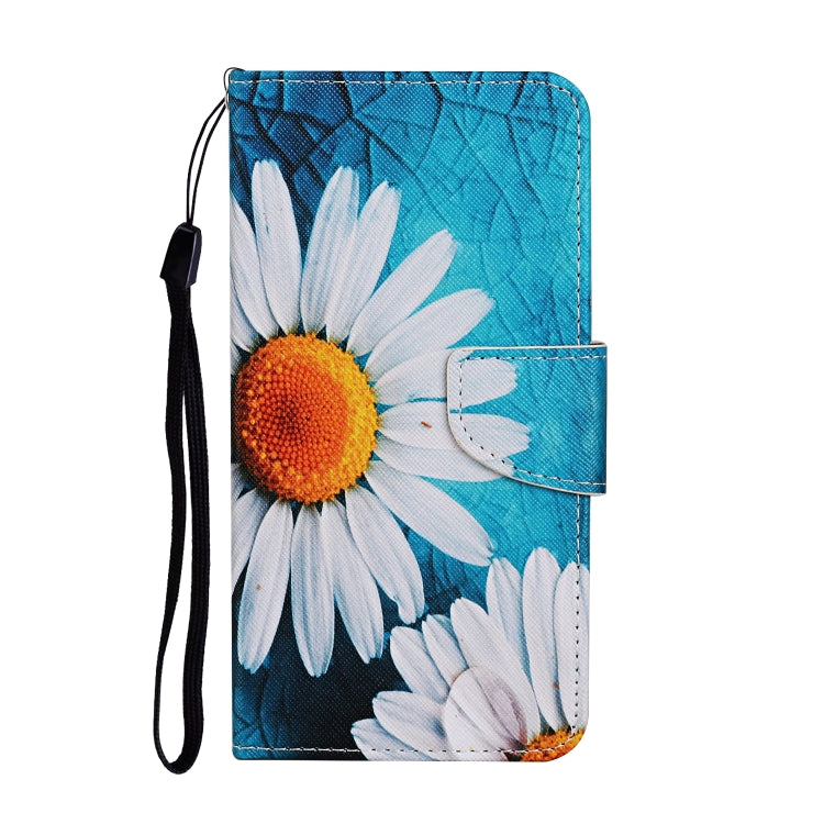 For iPhone 16 Plus 3D Colored Drawing Flip Leather Phone Case(Chrysanthemum) - iPhone 16 Plus Cases by buy2fix | Online Shopping UK | buy2fix