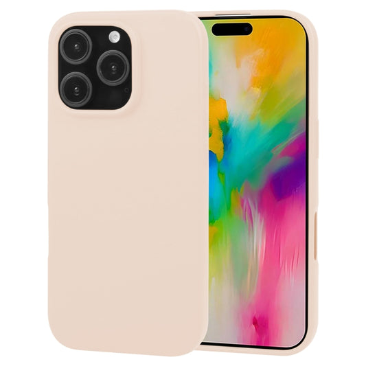 For iPhone 16 Pro Max GOOSPERY SOFT FEELING Liquid TPU Soft Phone Case(Apricot) - iPhone 16 Pro Max Cases by GOOSPERY | Online Shopping UK | buy2fix