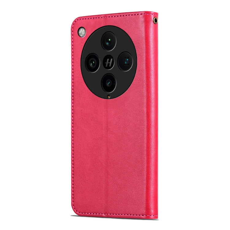 For OPPO Find X8 Pro AZNS Sheepskin Texture Flip Leather Phone Case(Red) - Find X8 Pro Cases by AZNS | Online Shopping UK | buy2fix