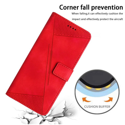 For Samsung Galaxy S23+ 5G Dream Triangle Leather Phone Case with Long Lanyard(Red) - Galaxy S23+ 5G Cases by buy2fix | Online Shopping UK | buy2fix