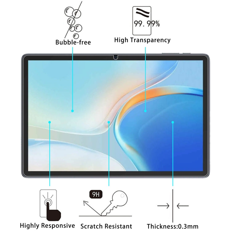 For Ulefone Tab W10 10.1 9H 0.3mm Explosion-proof Tempered Glass Film - Others by buy2fix | Online Shopping UK | buy2fix