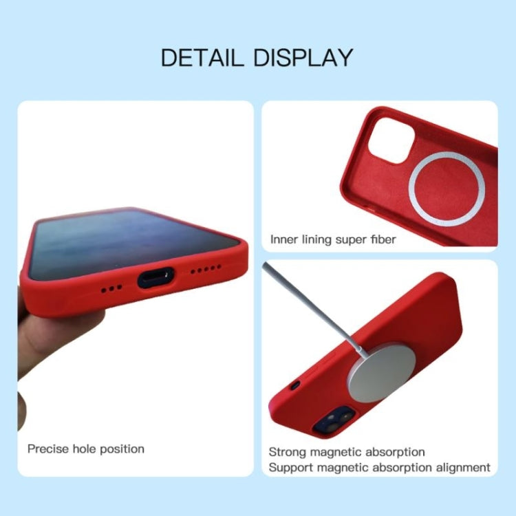 For iPhone 16 Pro Liquid Silicone Full Coverage MagSafe Phone Case(Red) - More iPhone Cases by buy2fix | Online Shopping UK | buy2fix