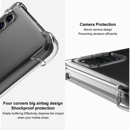 For OnePlus Ace 2 Pro 5G imak Shockproof Airbag TPU Phone Case(Transparent) - OnePlus Cases by imak | Online Shopping UK | buy2fix