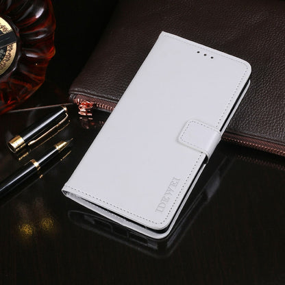 For Blackview A80 idewei Crazy Horse Texture Horizontal Flip Leather Case with Holder & Card Slots & Wallet(White) - More Brand by idewei | Online Shopping UK | buy2fix