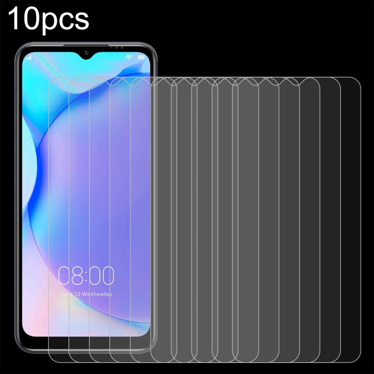 For DOOGEE N50 Pro 10pcs 0.26mm 9H 2.5D Tempered Glass Film - For Doogee by buy2fix | Online Shopping UK | buy2fix