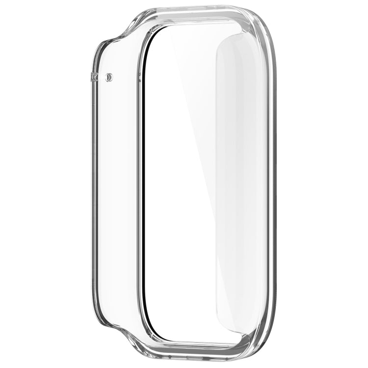 For Xiaomi Mi Band 8 Pro PC + Tempered Glass Film Integrated Watch Protective Case(Transparent) - Watch Cases by buy2fix | Online Shopping UK | buy2fix