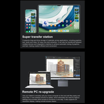 HUAWEI MatePad Pro 13.2 inch WiFi, 12GB+512GB, HarmonyOS 4 Hisilicon Kirin 9000S 12-core, Not Support Google Play(White) - Huawei by Huawei | Online Shopping UK | buy2fix