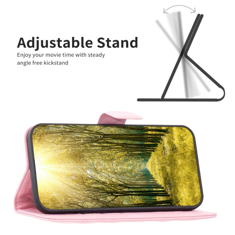 For Xiaomi Redmi K70E Diamond Lattice Wallet Leather Flip Phone Case(Pink) - K70E Cases by buy2fix | Online Shopping UK | buy2fix