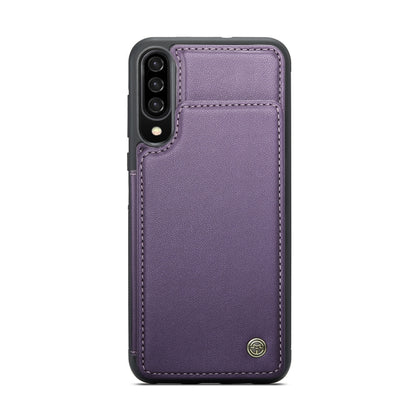 For Samsung Galaxy A30s/A50s/A50 CaseMe C22 Card Slots Holder RFID Anti-theft Phone Case(Purple) - Galaxy Phone Cases by CaseMe | Online Shopping UK | buy2fix