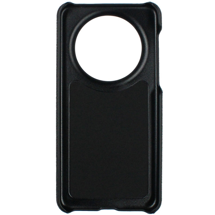 For Huawei Mate 60 imak Ruiyi Series Cloth Texture PU + PC Phone Case(Black) - Huawei Cases by imak | Online Shopping UK | buy2fix