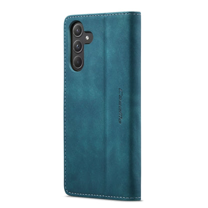 For Samsung Galaxy A55 5G CaseMe 013 Multifunctional Horizontal Flip Leather Phone Case(Blue) - Galaxy Phone Cases by CaseMe | Online Shopping UK | buy2fix