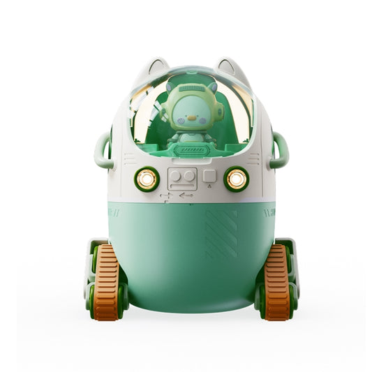 MJ066 220ML Portable Desktop Cute Cartoon Tank Car Air Humidifier with LED Lights, Model:USB(Green) - Air Purifiers & Accessories by buy2fix | Online Shopping UK | buy2fix