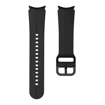 For Samsung Galaxy Watch 6 / 6 Classic Colorful Buckle Silicone Watch Band(Black) - Watch Bands by buy2fix | Online Shopping UK | buy2fix