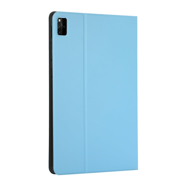 For Lenovo Tab M11 / Xiaoxin Pad 11 2024 Voltage Elastic Texture Flip Tablet Leather Case(Light Blue) - Lenovo by buy2fix | Online Shopping UK | buy2fix