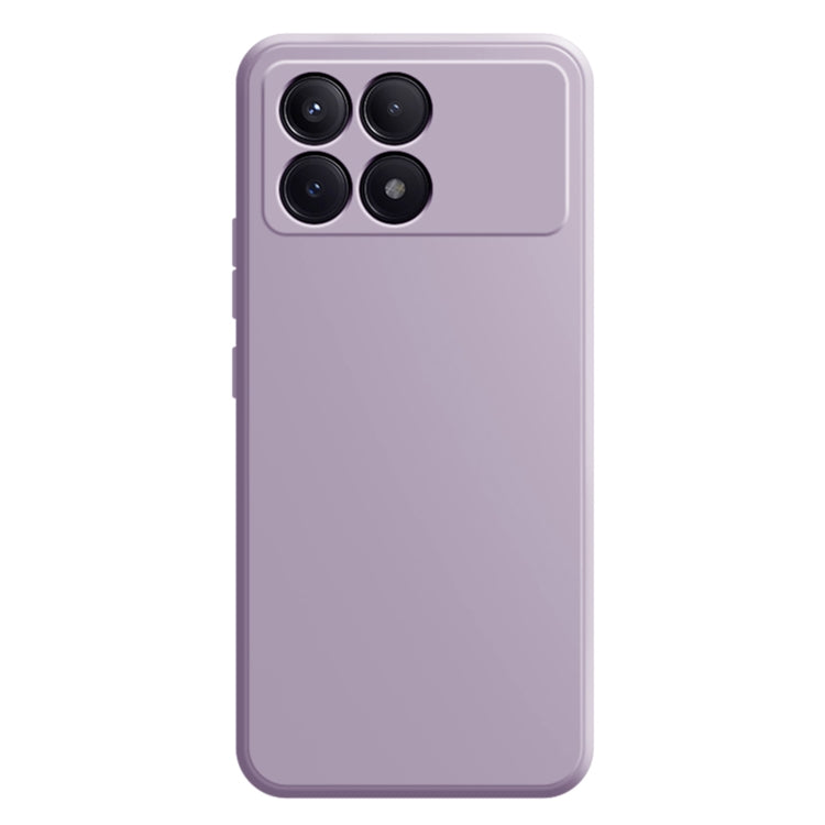 For Xiaomi Redmi K70 Pro Imitation Liquid Silicone Phone Case(Light Purple) - K70 Pro Cases by buy2fix | Online Shopping UK | buy2fix