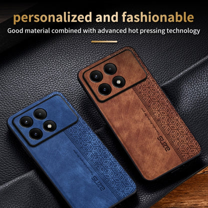 For Xiaomi Redmi K70 AZNS 3D Embossed Skin Feel Phone Case(Black) - Xiaomi Cases by AZNS | Online Shopping UK | buy2fix