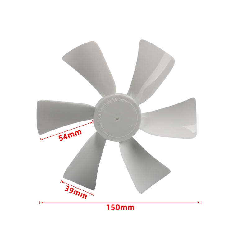 2pcs / Pack 6 inch RV Skylight Vent Small Fan Blades - Marine Accessories & Parts by buy2fix | Online Shopping UK | buy2fix