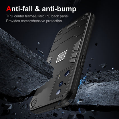 For Xiaomi 13 Lite 2 in 1 Shockproof Phone Case(Black) - 13 Lite Cases by buy2fix | Online Shopping UK | buy2fix
