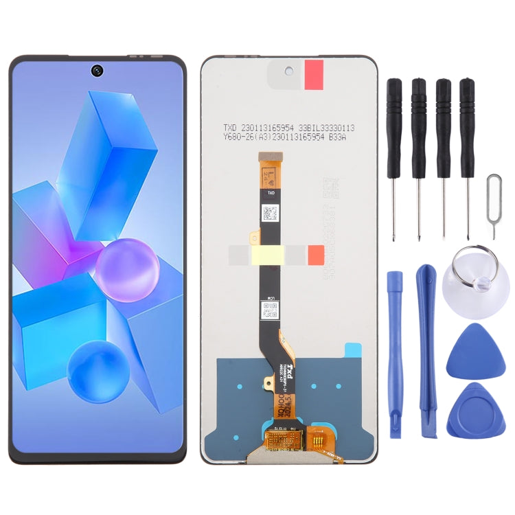 For Infinix Hot 40 Pro X6837 OEM LCD Screen with Digitizer Full Assembly - LCD Screen by buy2fix | Online Shopping UK | buy2fix