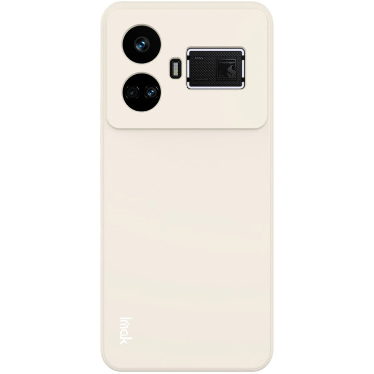 For Realme GT5 5G imak UC-4 Series Straight Edge TPU Phone Case(White) - Realme Cases by imak | Online Shopping UK | buy2fix