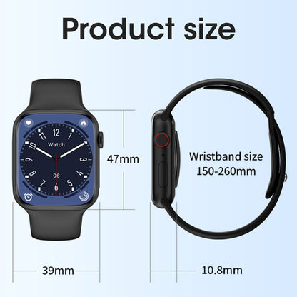 WIWU SW01 S9 2.1 inch IPS Screen IP68 Waterproof Bluetooth Smart Watch(Silver) - Smart Watches by WIWU | Online Shopping UK | buy2fix