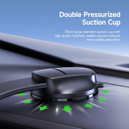 DUZZONA V3 15W Car Magnetic Wireless Charger Phone Holder(Black) - Wireless Charging Bracket by DUZZONA | Online Shopping UK | buy2fix