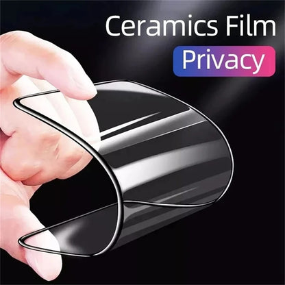 For iPhone 15 Pro Max 25pcs Full Coverage Frosted Privacy Ceramic Film - iPhone 15 Pro Max Tempered Glass by buy2fix | Online Shopping UK | buy2fix