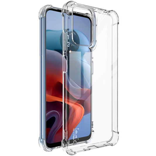 For Motorola Moto G04 4G/G24 4G imak Shockproof Airbag TPU Phone Case(Transparent) - Motorola Cases by imak | Online Shopping UK | buy2fix