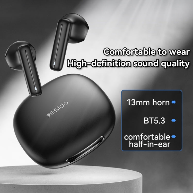 Yesido TWS25 TWS Wireless Bluetooth Earphone(Black) - TWS Earphone by Yesido | Online Shopping UK | buy2fix