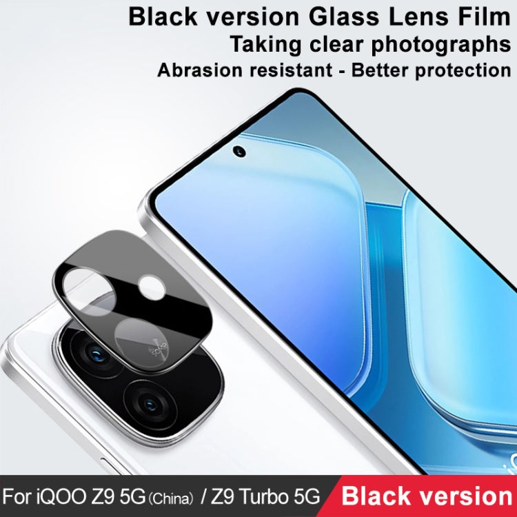 For vivo iQOO Z9 Turbo IMAK Rear Camera Lens Glass Film Black Version - For Vivo by imak | Online Shopping UK | buy2fix