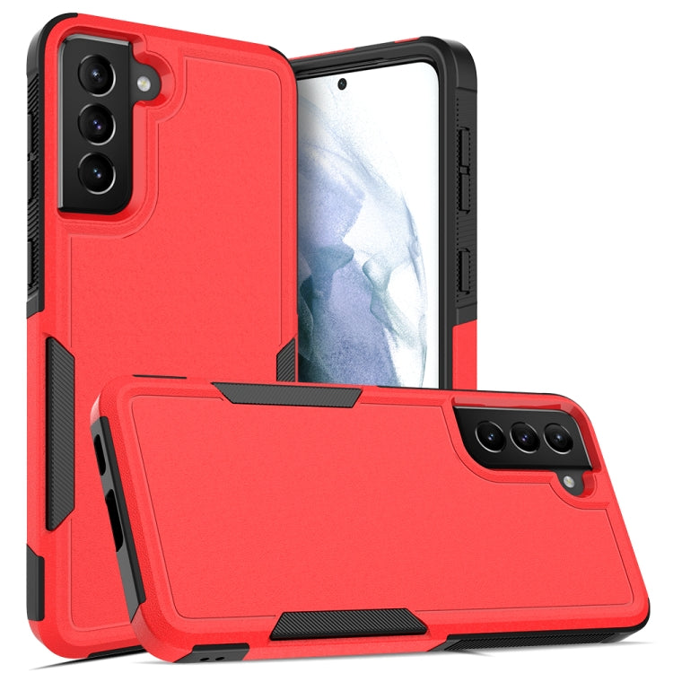 For Samsung Galaxy S21+ 5G 2 in 1 PC + TPU Phone Case(Red) - Galaxy S21+ 5G Cases by buy2fix | Online Shopping UK | buy2fix
