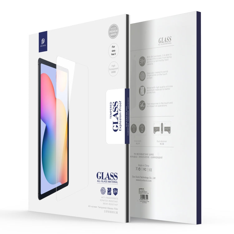 For vivo Pad2 5pcs DUX DUCIS 0.33mm 9H HD Full Screen Tempered Glass Film - Others by DUX DUCIS | Online Shopping UK | buy2fix