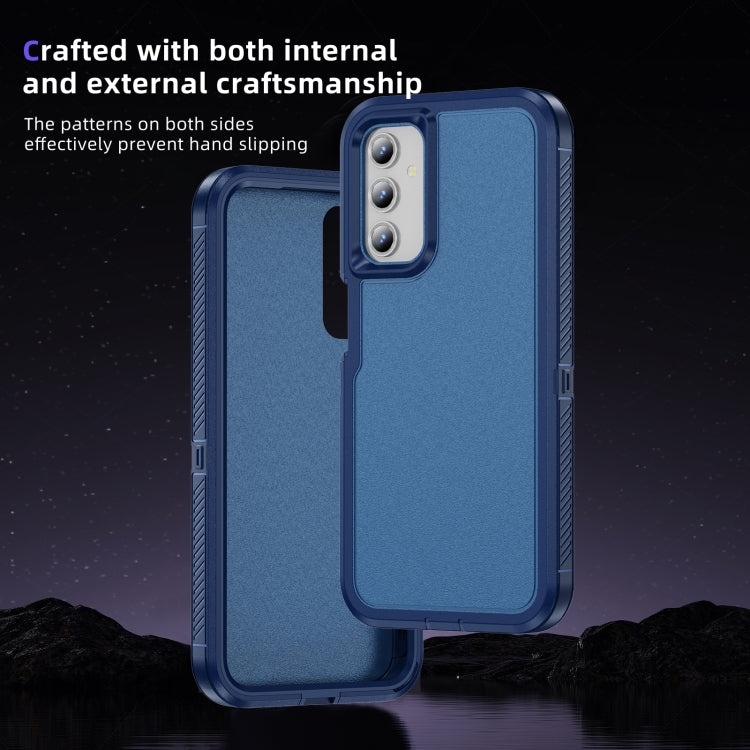 For Samsung Galaxy A15 5G / 4G Guard Life Waterproof Frosted Phone Case(Royal Blue) - Galaxy Phone Cases by buy2fix | Online Shopping UK | buy2fix