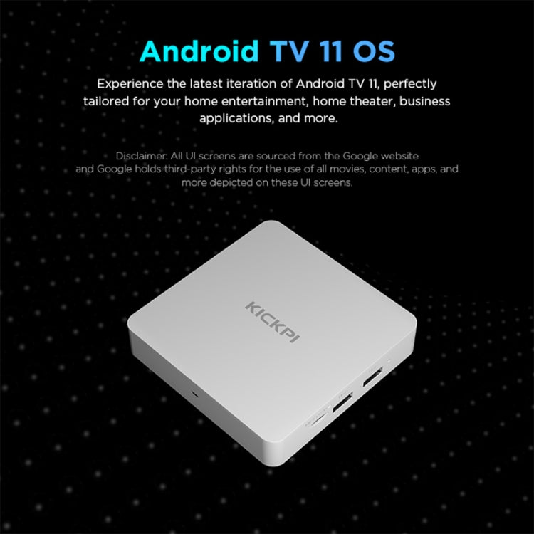 Kickpi KP1 Dual Band WiFi 4K HD Android TV Box, RAM:2GB+32GB(US Plug) - Amlogic S905 by buy2fix | Online Shopping UK | buy2fix