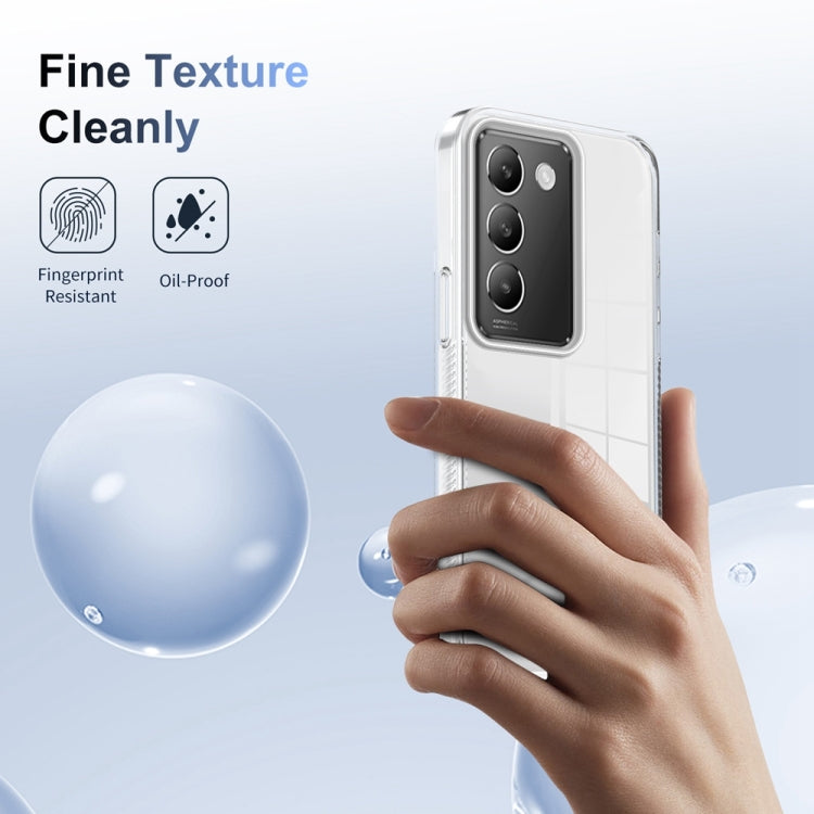 For vivo Y100 IDN 2024 2.5mm Anti-slip Clear Acrylic Hybrid TPU Phone Case(Transparent) - vivo Cases by buy2fix | Online Shopping UK | buy2fix