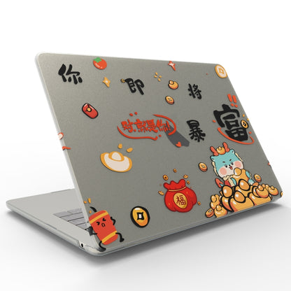 For MacBook Pro 13.3 Retina A1425 / A1502 UV Printed Pattern Laptop Frosted Protective Case(DDC-1689) - MacBook Cases by buy2fix | Online Shopping UK | buy2fix